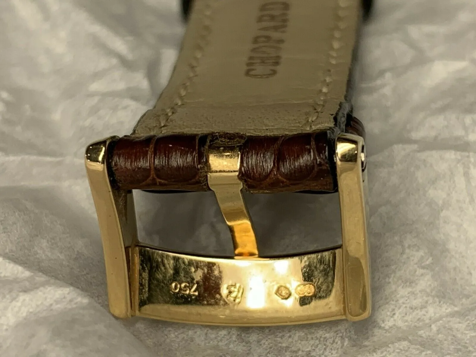 18k Gold CHOPARD Grand Prix Monaco Historique 2002 Reference:  16/1256