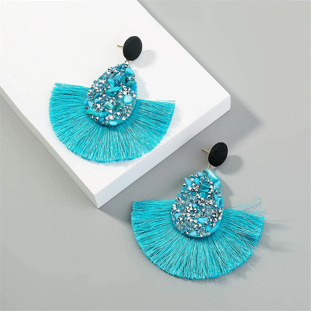 18K Gold-Plated Tassel Drop Earrings