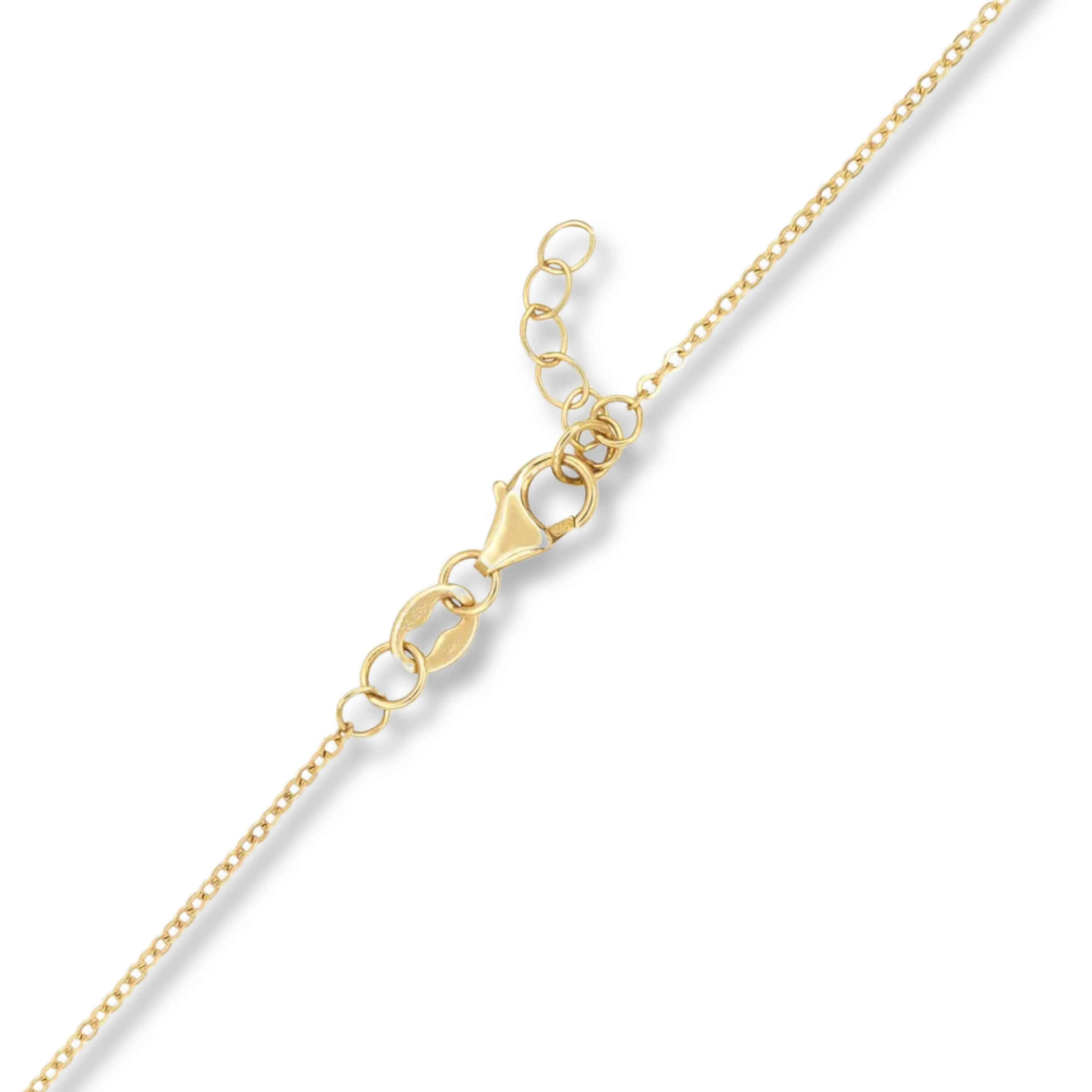 18K Yellow Gold Natural Emerald Bracelet