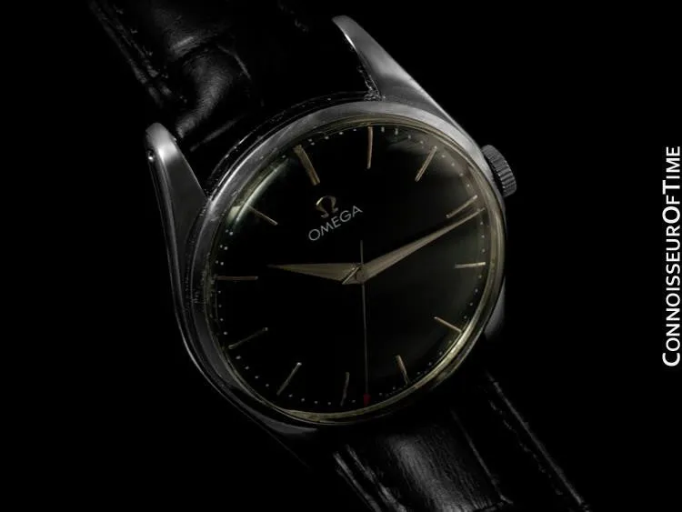 1958 Omega Classic Vintage Mens Dress Watch - Stainless Steel