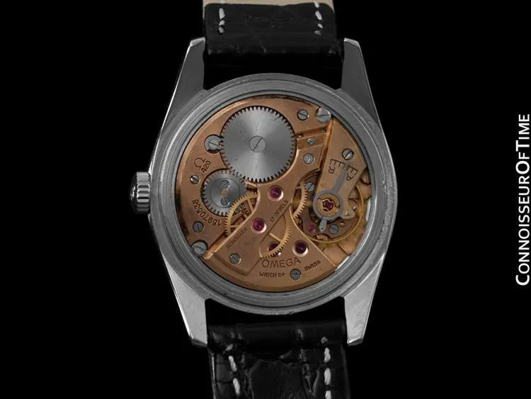1958 Omega Vintage Mens Dress Watch - Stainless Steel - Classic Style
