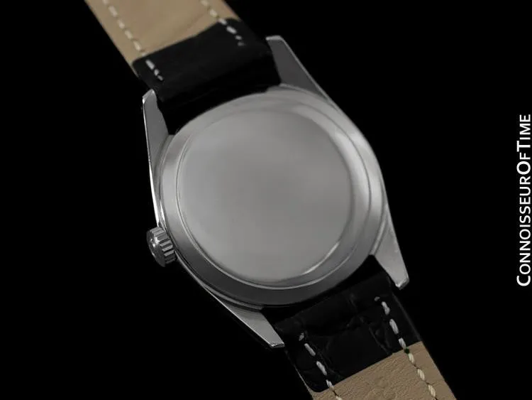 1958 Omega Vintage Mens Dress Watch - Stainless Steel - Classic Style