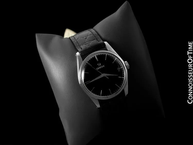 1958 Omega Vintage Mens Dress Watch - Stainless Steel - Classic Style