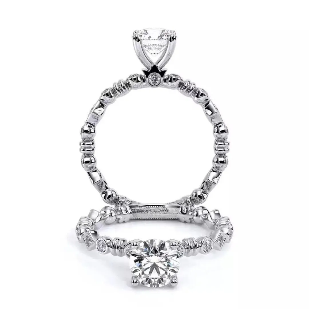 2.0 Ct Round Cut D Color Diamond Engagement Ring