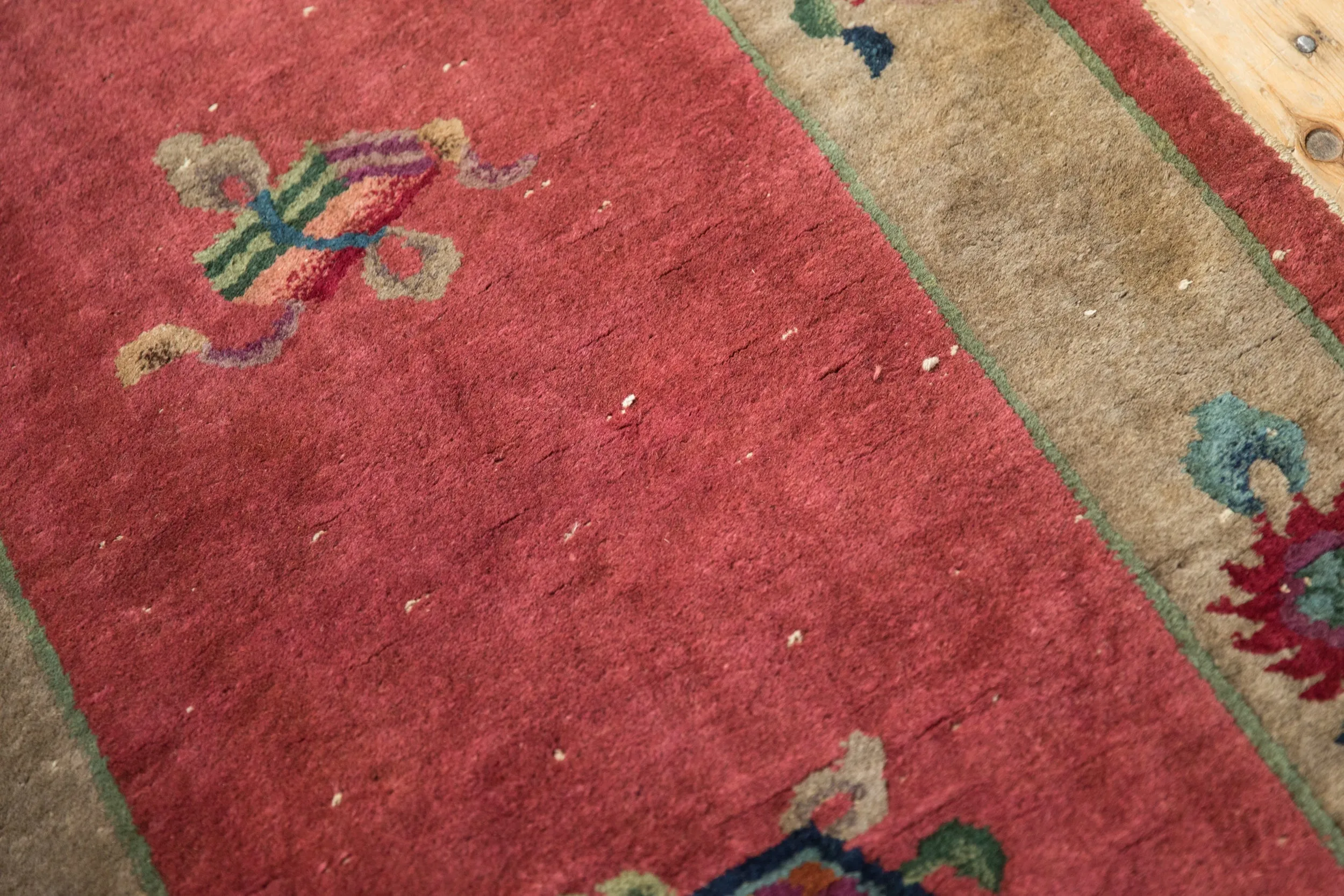 2x4.5 Antique Art Deco Rug Runner