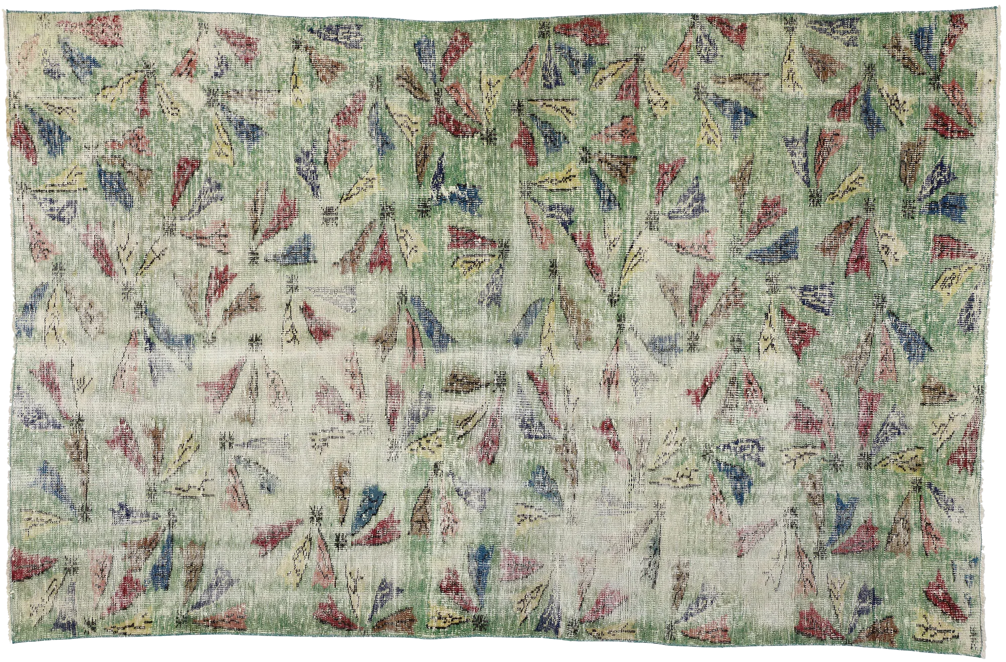 5’8” x 8’9” Vintage Sivas Rug