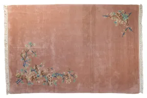 6x9 Vintage Japanese Art Deco Design Carpet