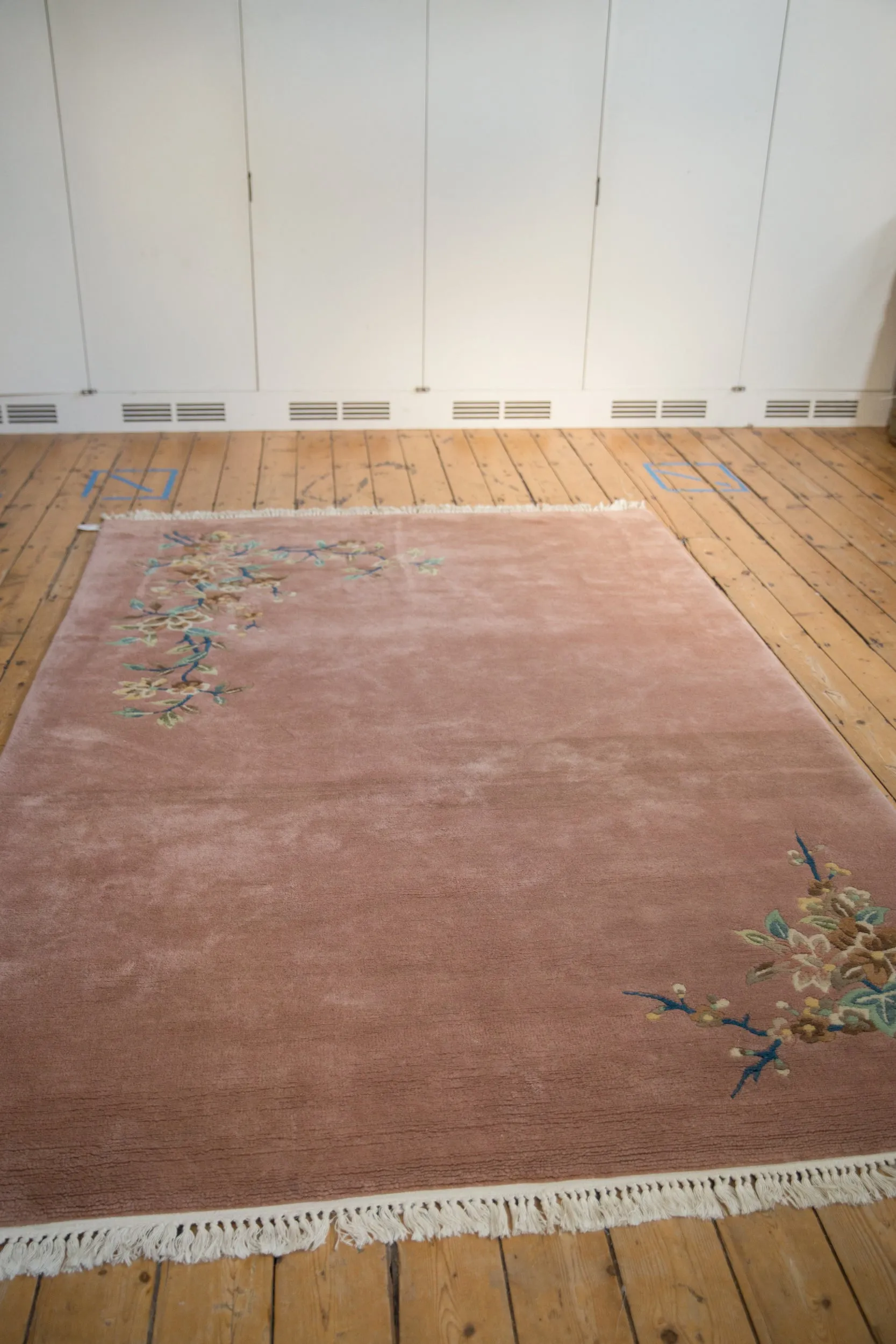 6x9 Vintage Japanese Art Deco Design Carpet