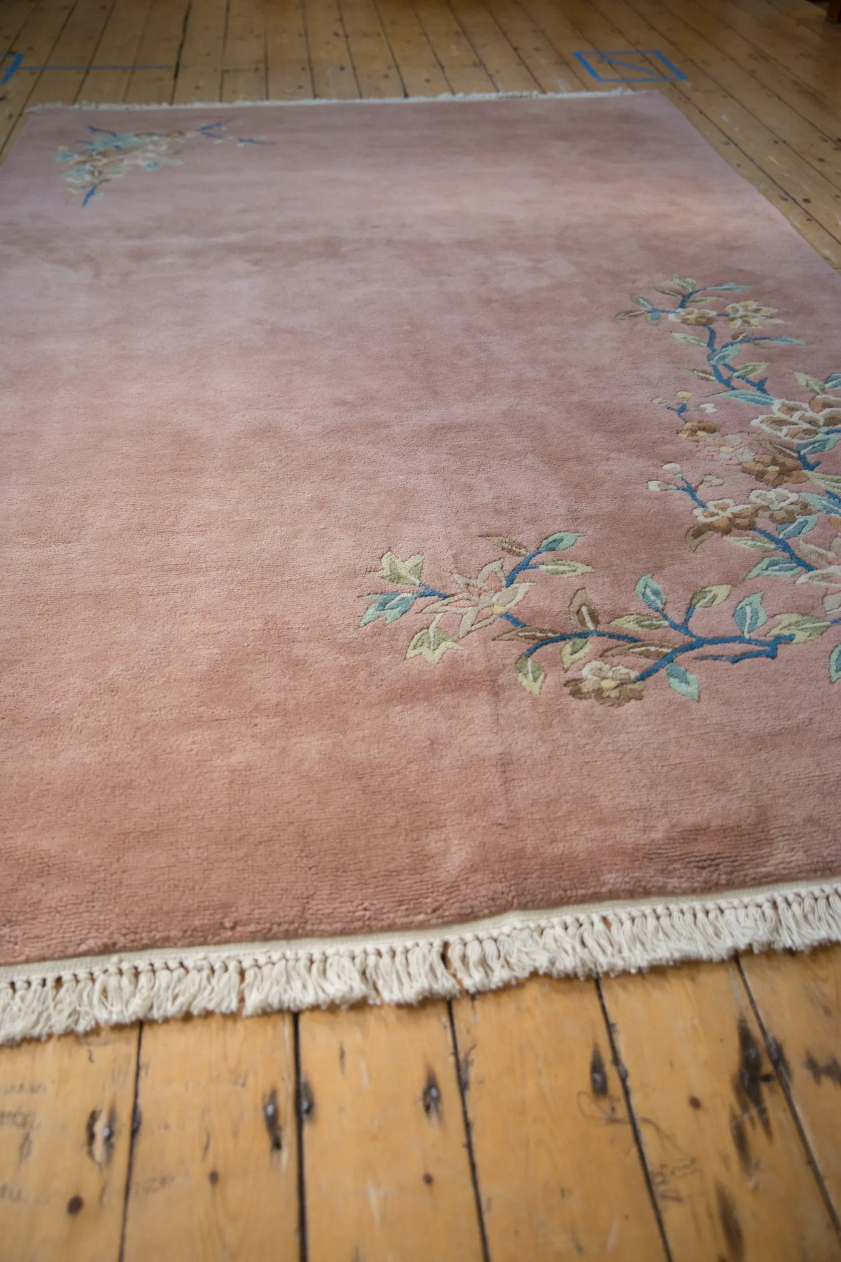 6x9 Vintage Japanese Art Deco Design Carpet