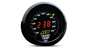 AEM Classic Digital Transmission Temperature Display Gauge