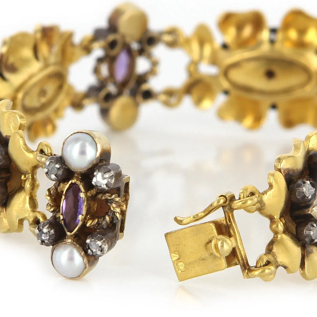 Art Deco Cocktail Bracelet