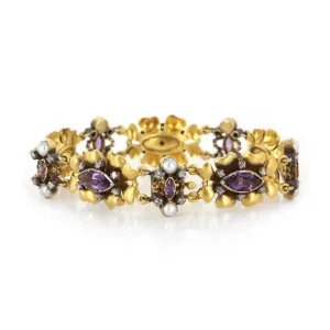 Art Deco Cocktail Bracelet