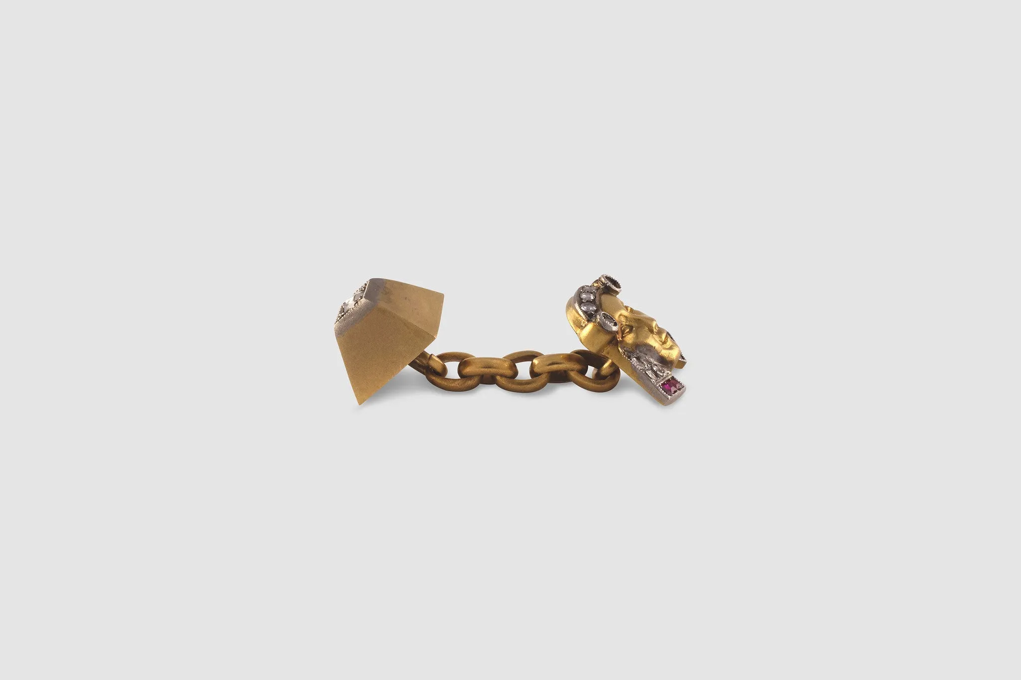 Art Deco Egyptian Revival Cufflinks