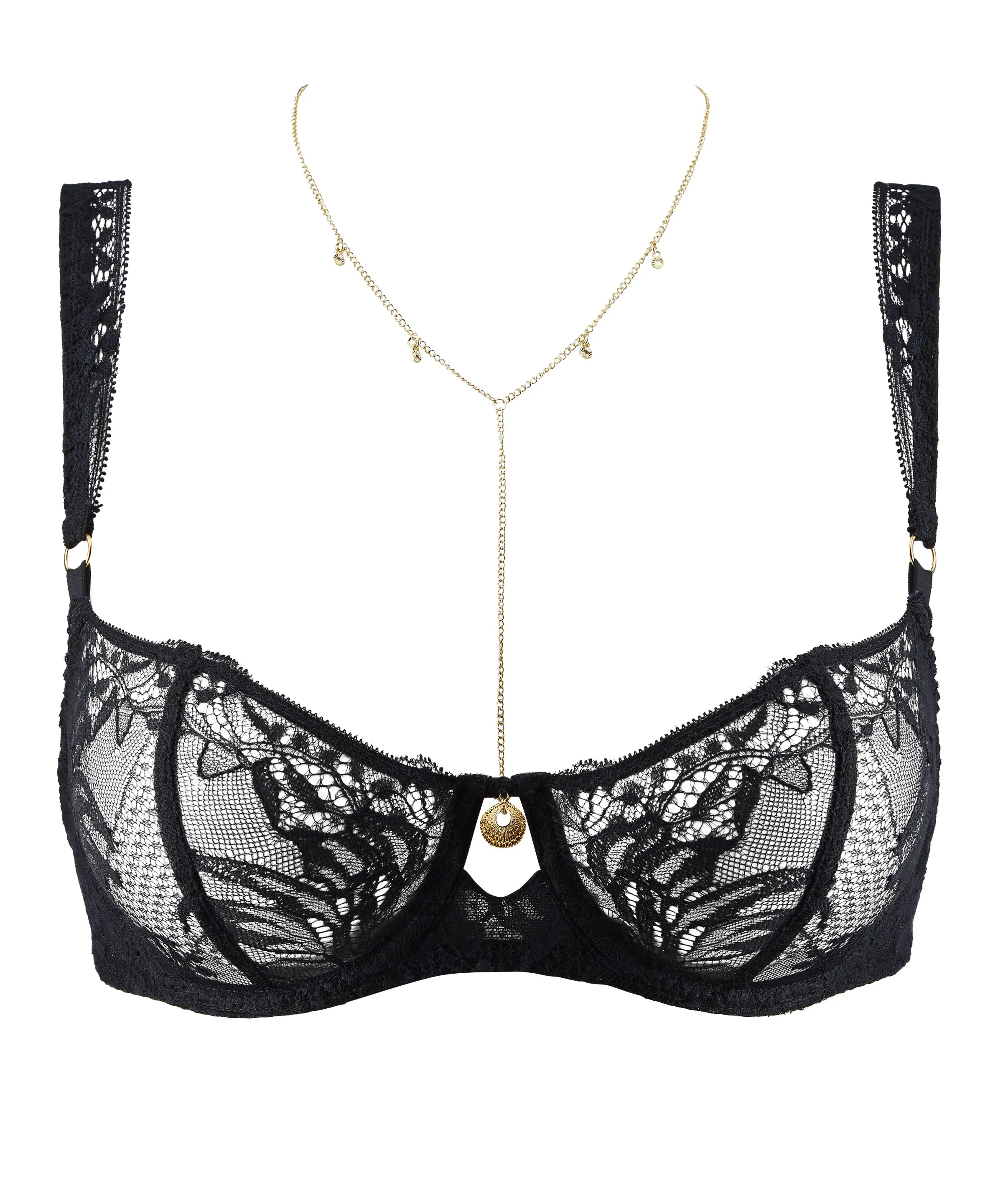 Aubade Gold Pleasure Luxury Half Cup Bra