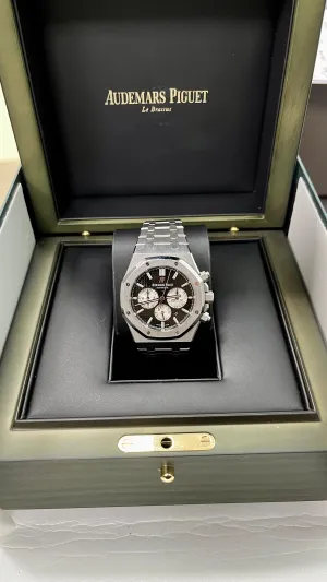 Audemars Piguet Royal Oak Chronograph 26331ST.OO.1220ST.02 Black Dial