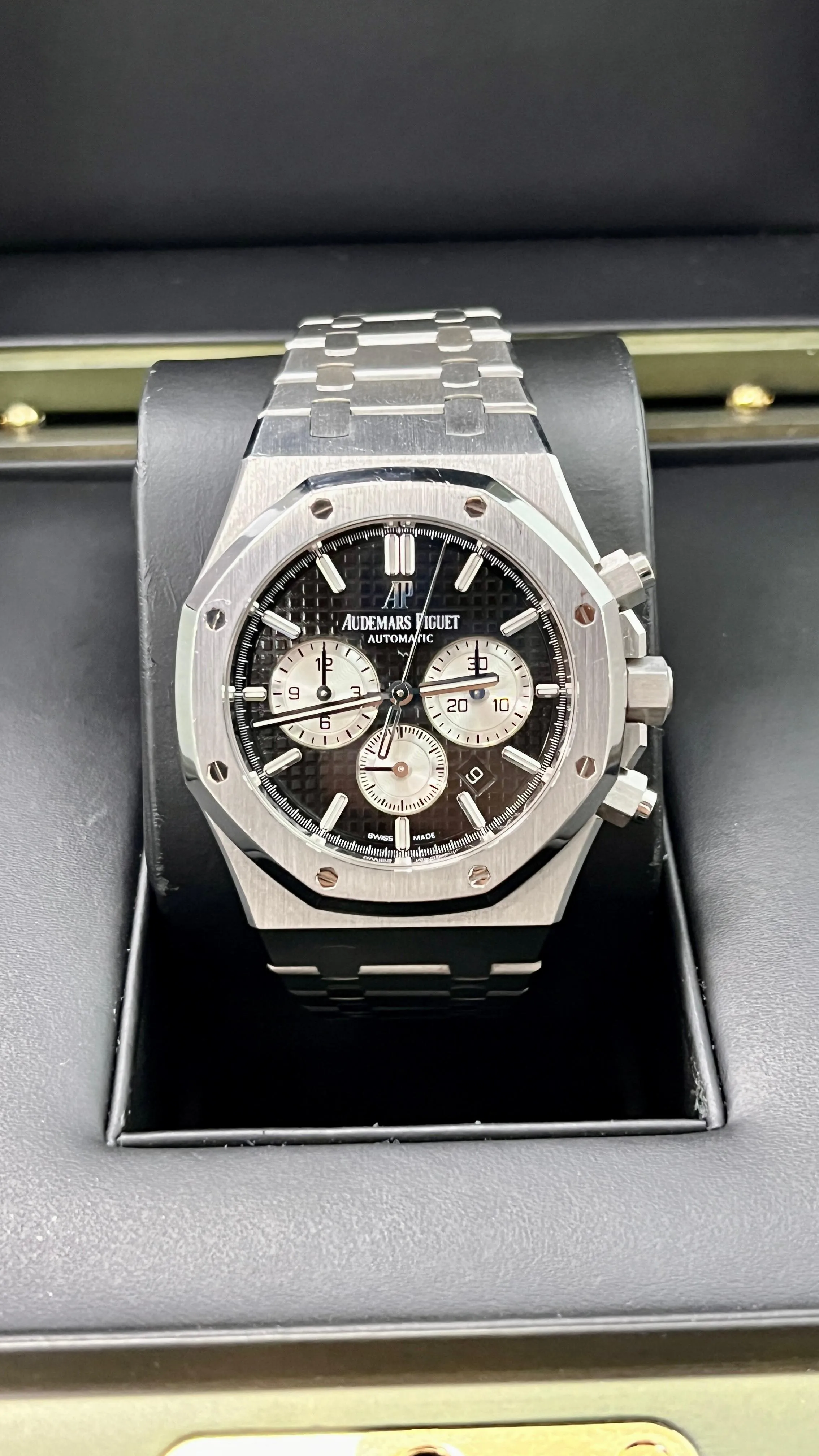 Audemars Piguet Royal Oak Chronograph 26331ST.OO.1220ST.02 Black Dial