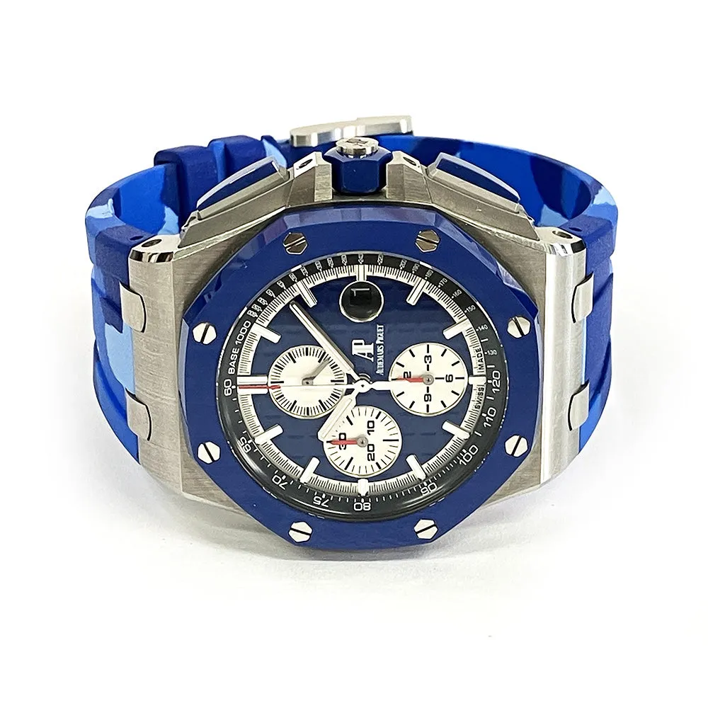 Audemars Piguet Royal Oak Offshore 26400SO.OO.A335CA.01 Blue Dial Sep 2019