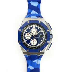 Audemars Piguet Royal Oak Offshore 26400SO.OO.A335CA.01 Blue Dial Sep 2019