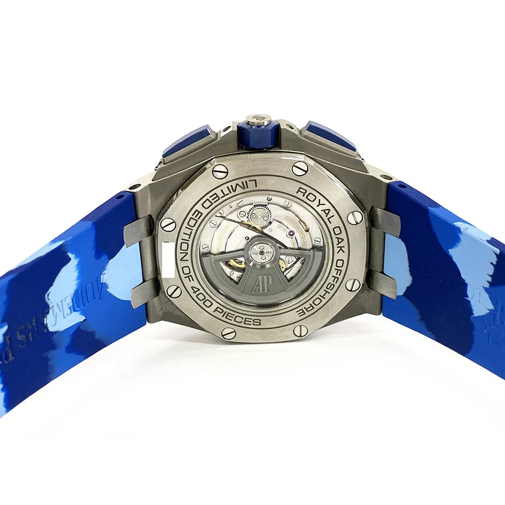 Audemars Piguet Royal Oak Offshore 26400SO.OO.A335CA.01 Blue Dial Sep 2019