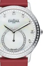 Audrey Quartz Swiss-Made White Ladies Dress Watch 16755765