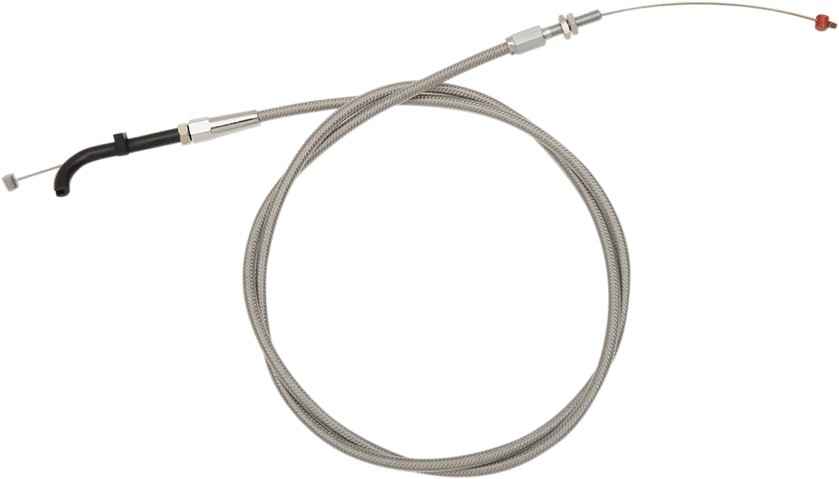 Barnett 102-30-41002-06 Stainless Clear-Coated Idle-Cruise Cable ( 6in.)