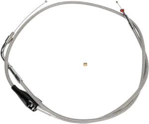 Barnett 102-30-41002-06 Stainless Clear-Coated Idle-Cruise Cable ( 6in.)