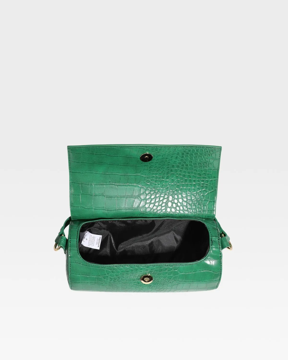 Barrel Purse in Emerald Green