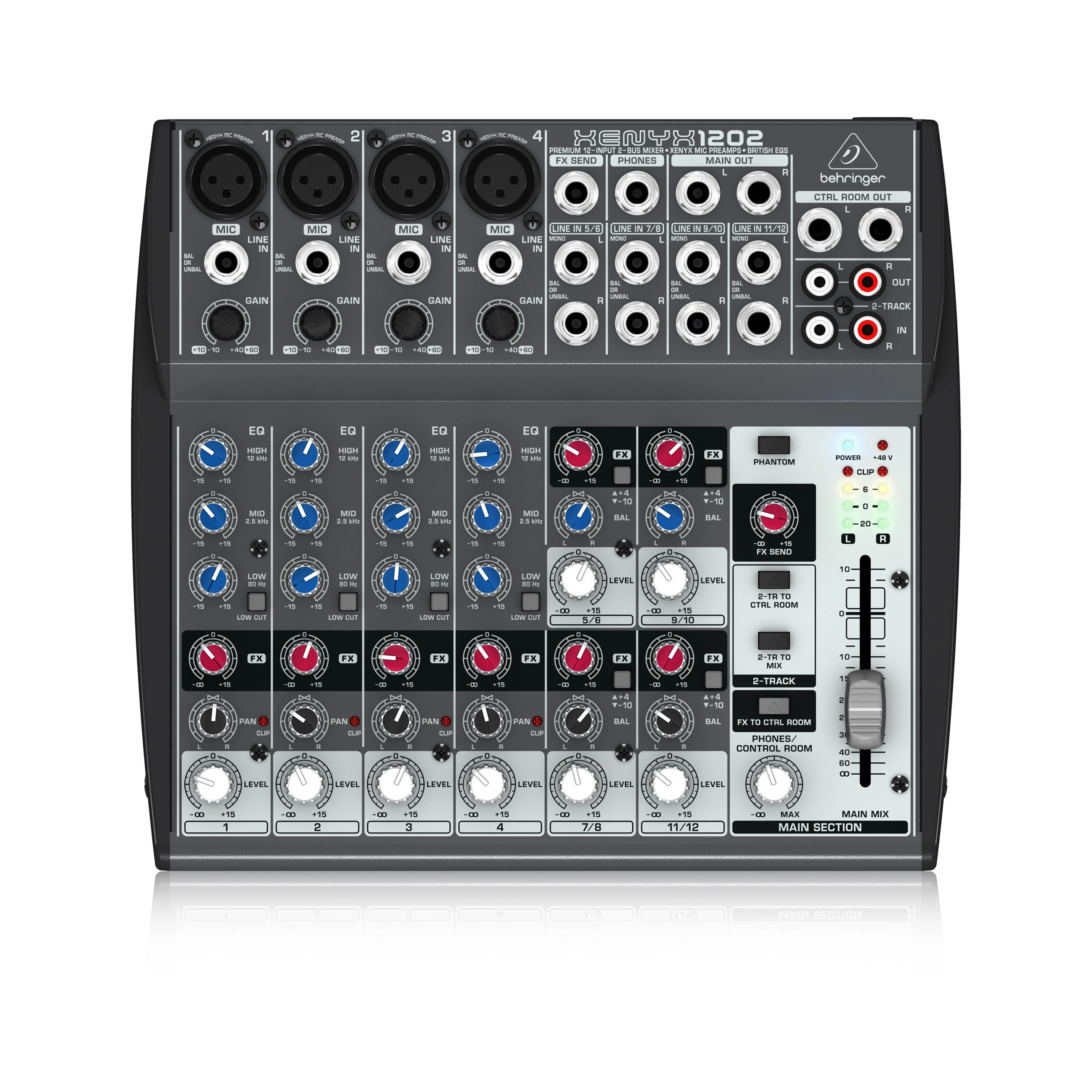 Behringer 1202 Xenyx 8-Channel Analog Mixer