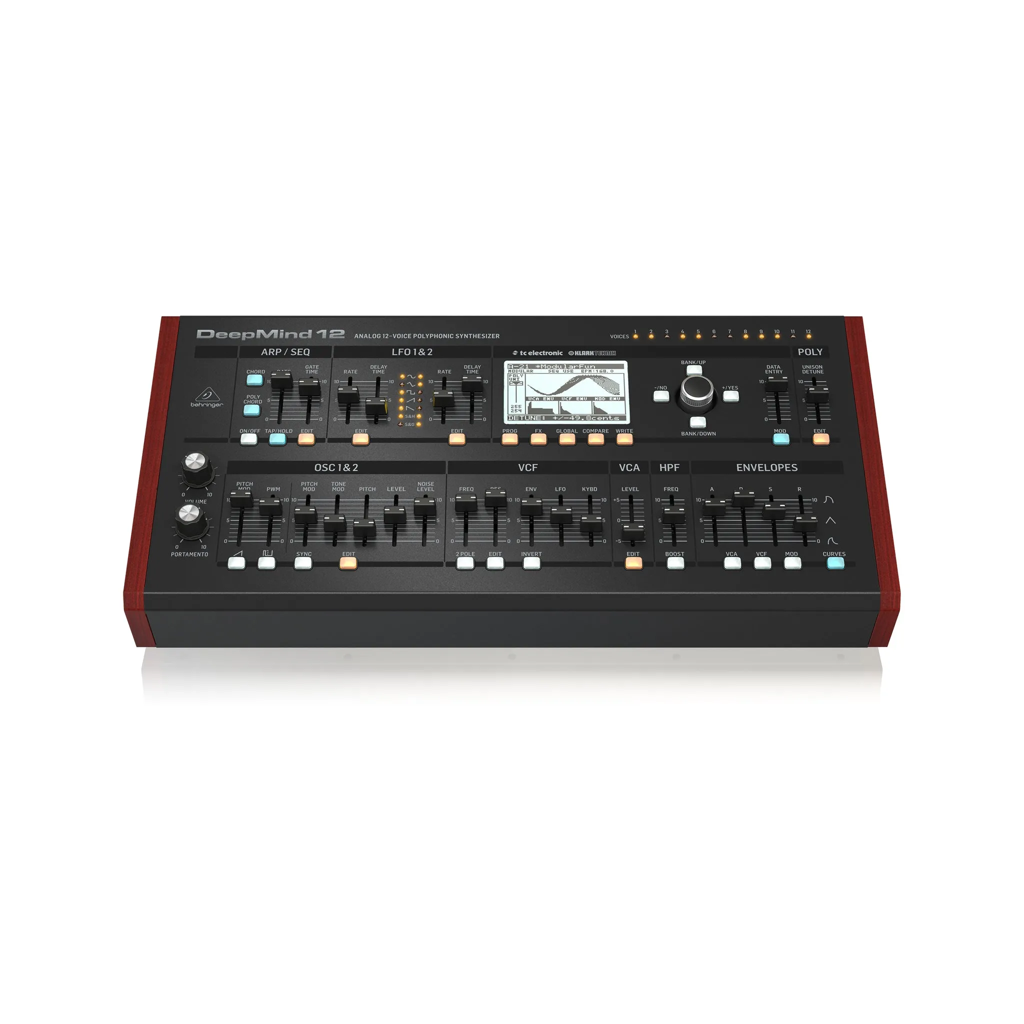 Behringer DeepMind 12D 12-voice Analog Desktop Synthesizer