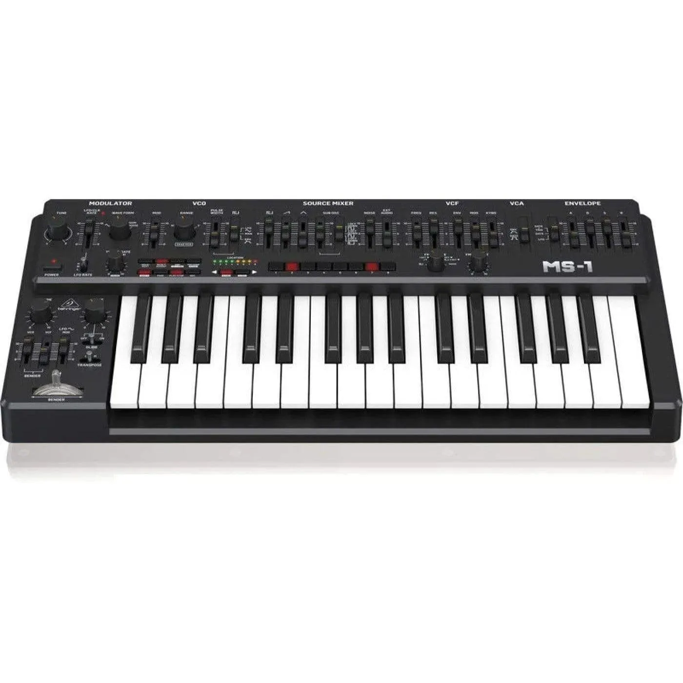 Behringer MS-1 Analog Synthesizer with Live Performance Kit