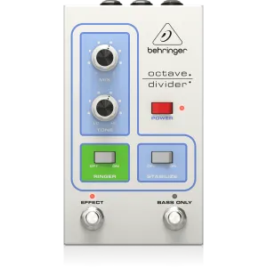 Behringer OCTAVE DIVIDER Classic Analog Octave Divider and Ringer Effects Pedal