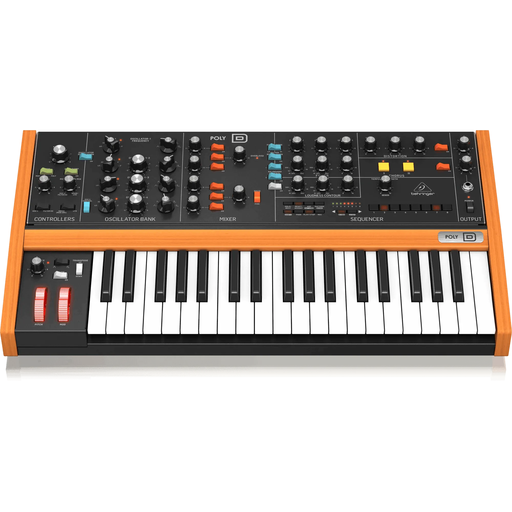 Behringer POLYD Analog 4 Voice Polyphonic Synthesizer