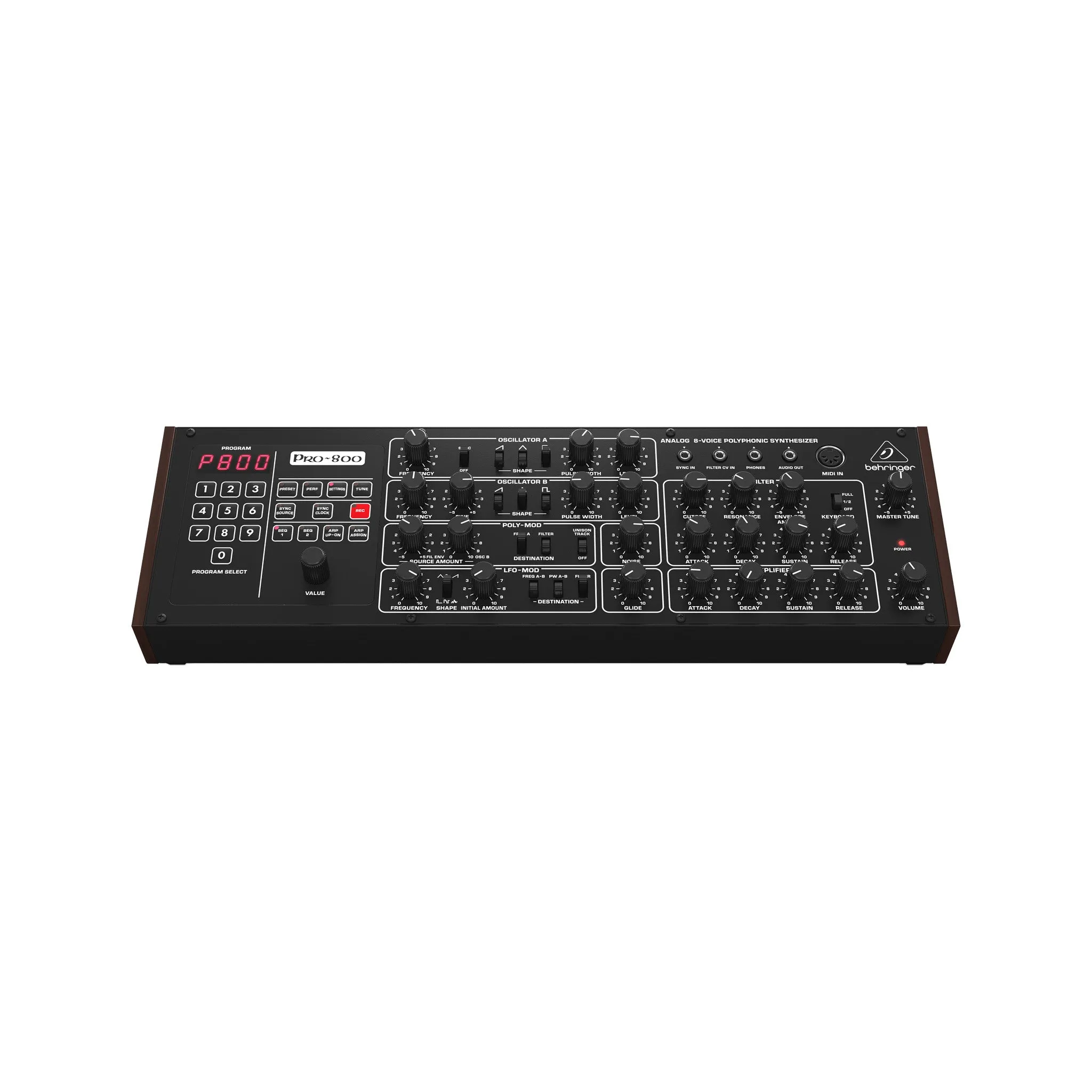 Behringer Pro-800 8-voice Polyphonic Analog Synthesizer
