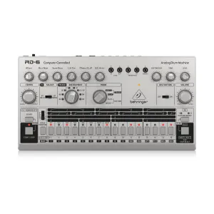 Behringer RD-6-SR Analog Drum Machine, Silver