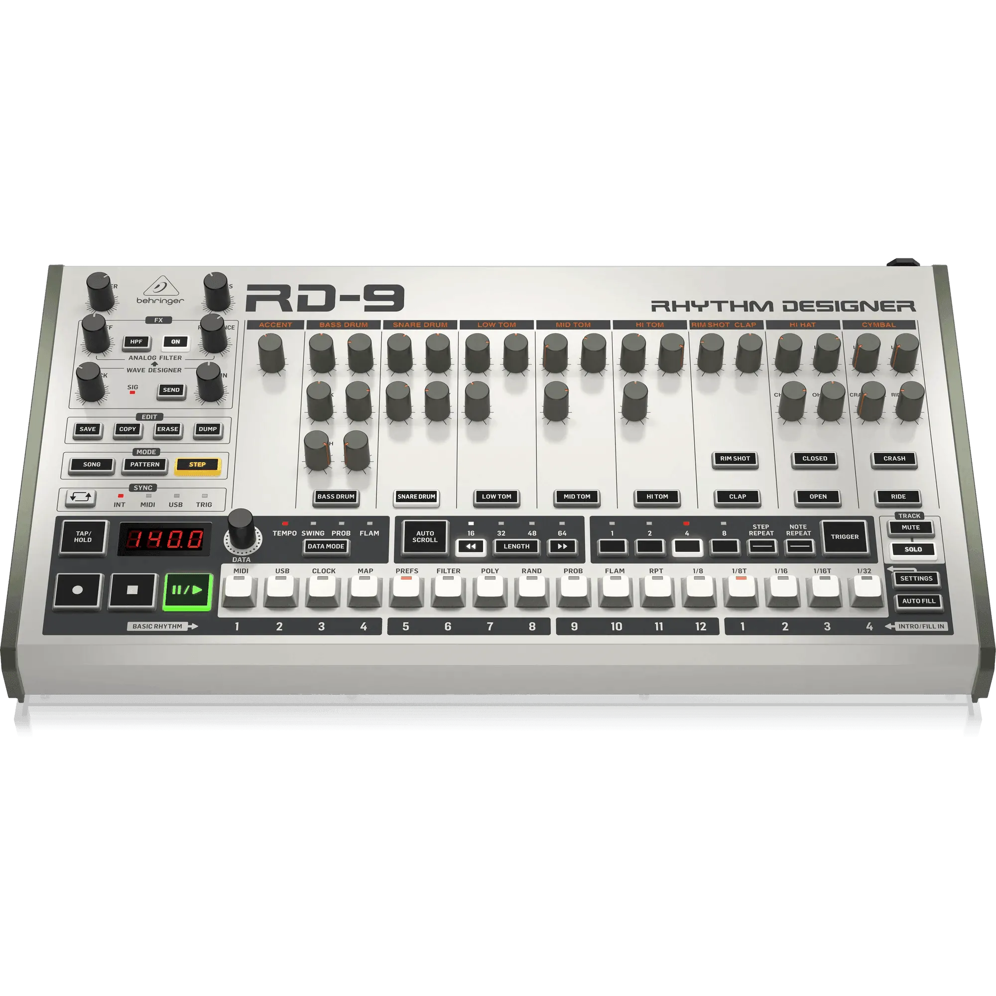 Behringer RD-9 Classic Analog Drum Machine