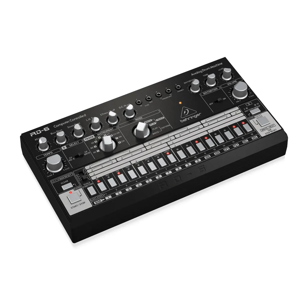Behringer RD6 BK Analog Drum Machine