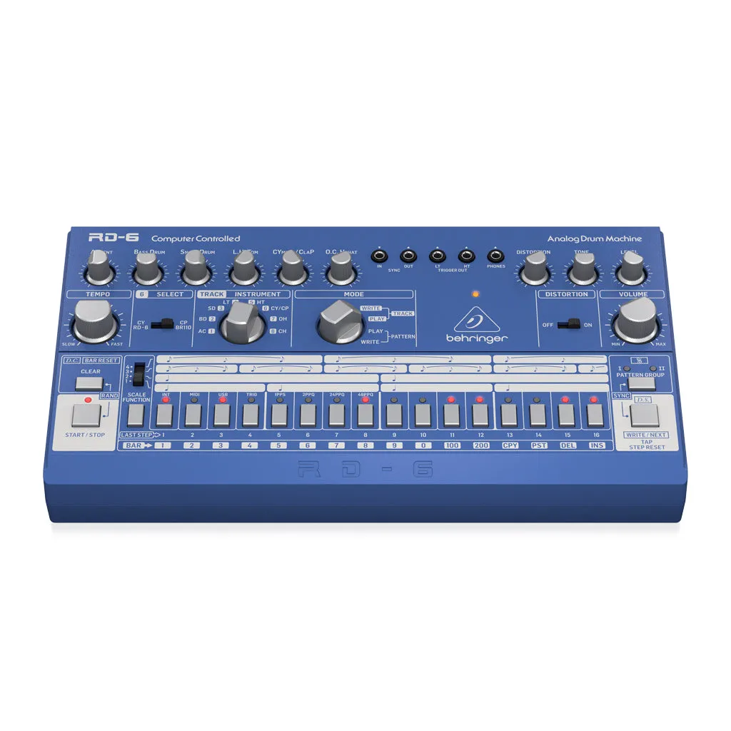 Behringer RD6 BU Analog Drum Machine