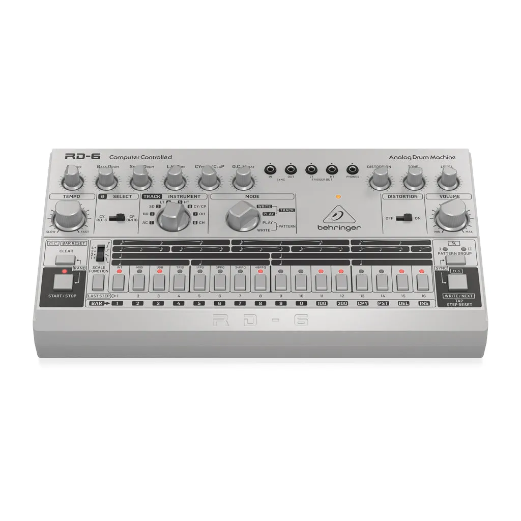 Behringer RD6 SR Analog Drum Machine