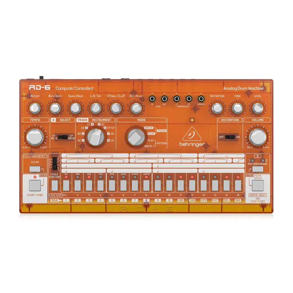 Behringer RD6 TG Analog Drum Machine