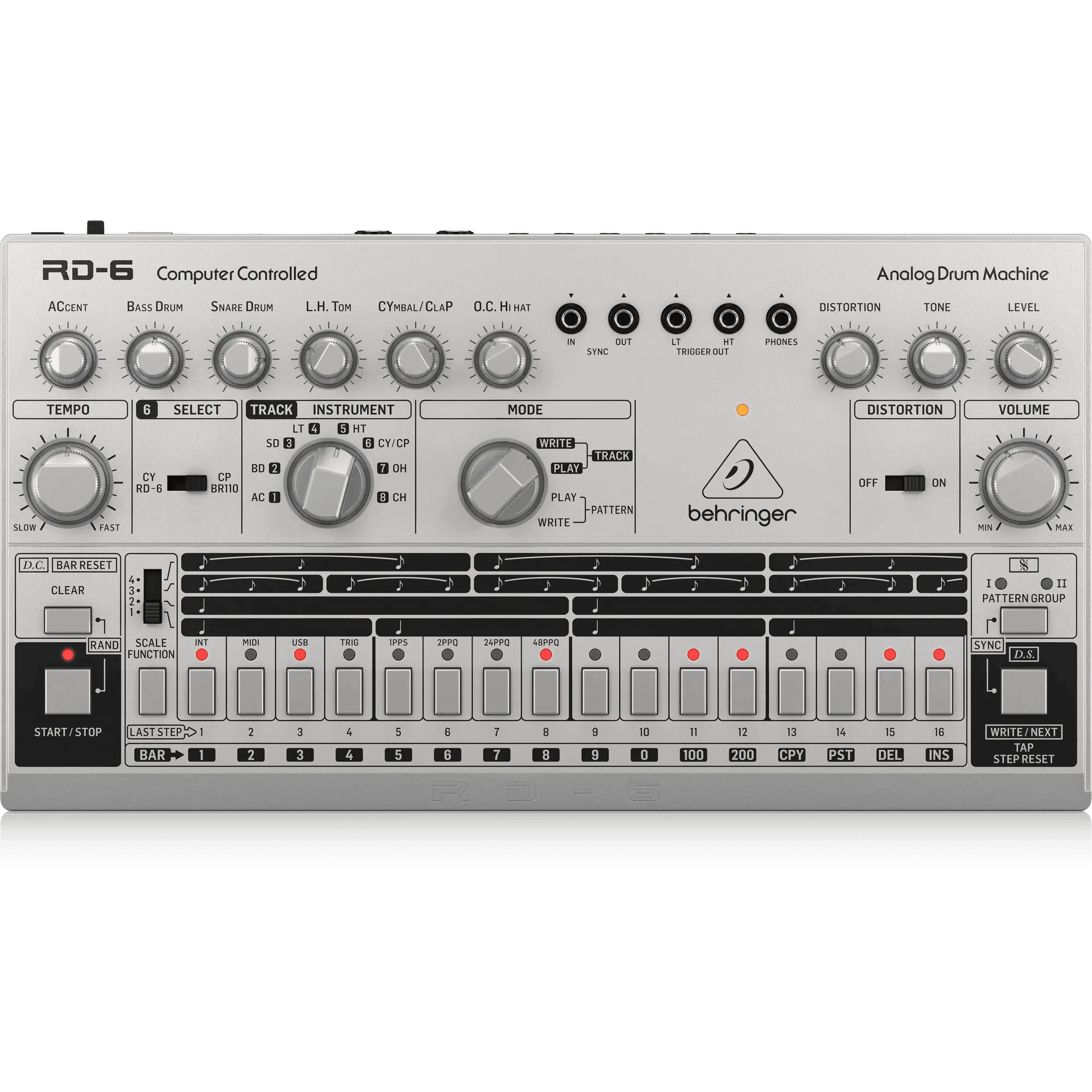 Behringer RD6SR Classic Analog Drum Machine