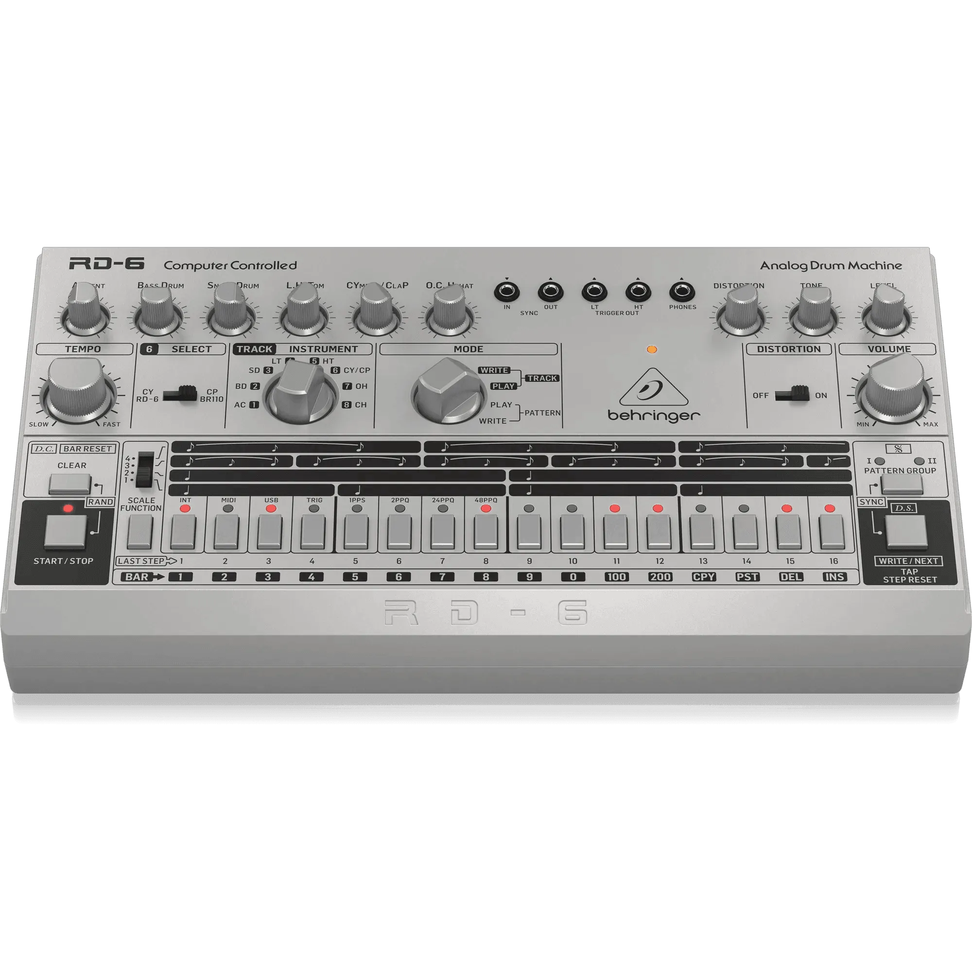 Behringer RD6SR Classic Analog Drum Machine