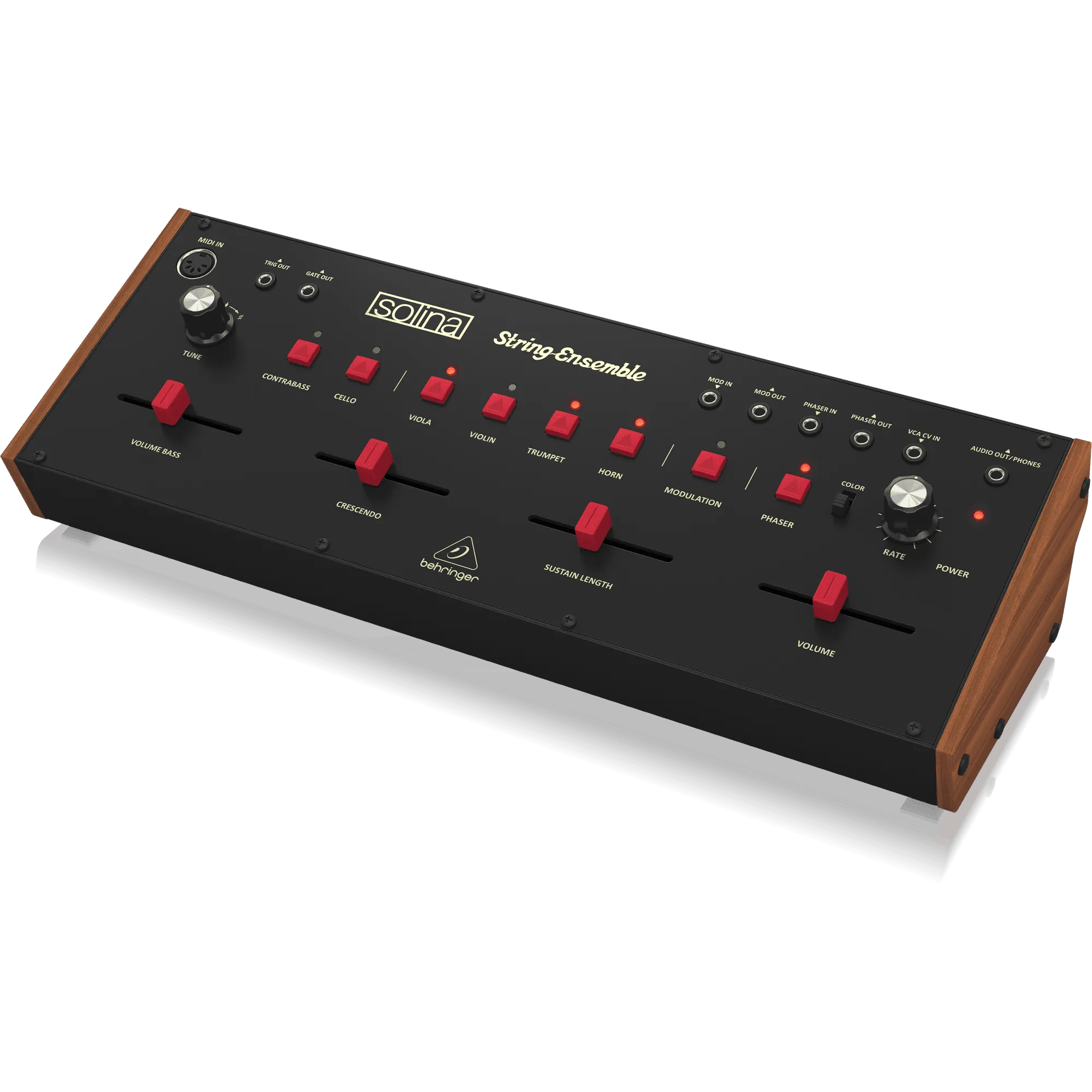 Behringer Solina String Ensemble Classic Analog String Ensemble Synthesizer with 49-Voice Polyphony