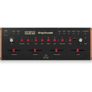 Behringer Solina String Ensemble Classic Analog String Ensemble Synthesizer with 49-Voice Polyphony