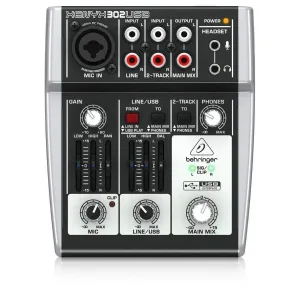 Behringer Xenyx 302USB Analog Mixer