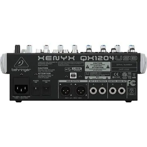 Behringer Xenyx QX1204USB Analog Mixer