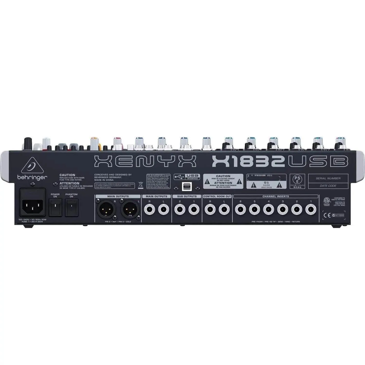 Behringer Xenyx X1832USB Analog Mixer