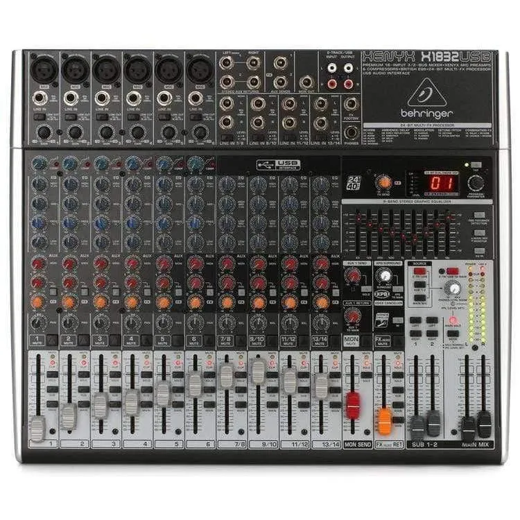Behringer Xenyx X1832USB Analog Mixer