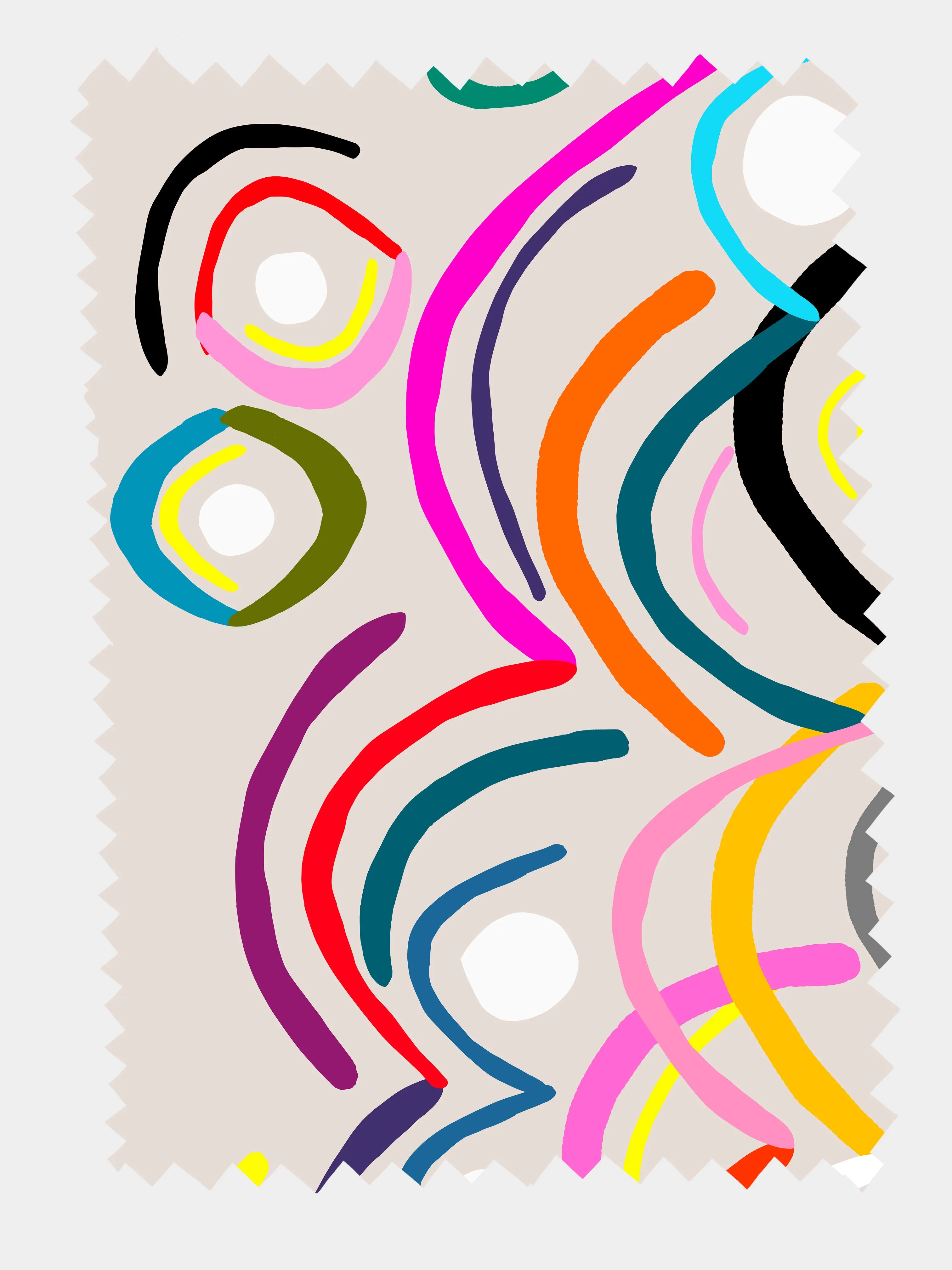 Beige Colour Waves