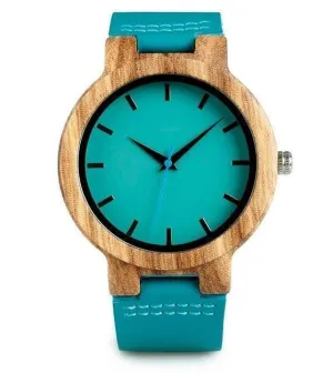 BOBO BIRD Classic Zebra Wood Watch