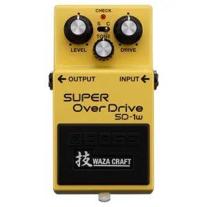 BOSS SD-1W Super Overdrive Waza Craft Pedal